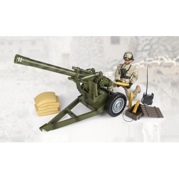 World Peacekeepers Houwitser - Soldaat - 90053 - Leger Speelgoed - Speelgoed Soldaatjes