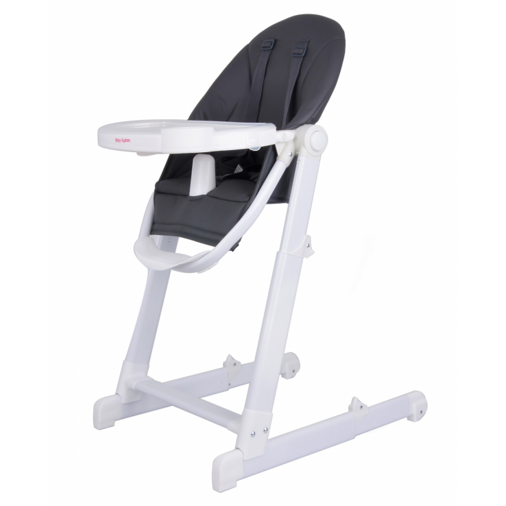 Moby System Ines Kinderstoel - Ligstand - Grijs - Baby stoel - ligstoel