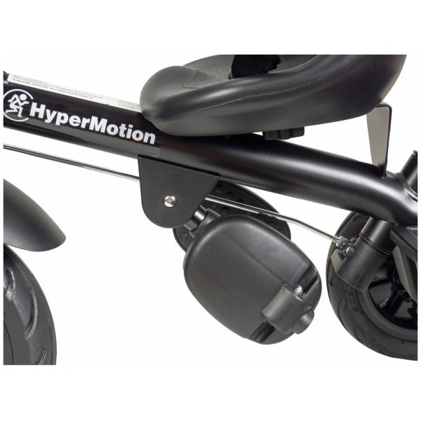 HyperMotion TOBI VECTOR Driewieler met Duwstang - Zwart