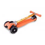 Kidz Motion – Kinderstep Step / Scooter – Oranje – Opvouwbaar – 3 wielen