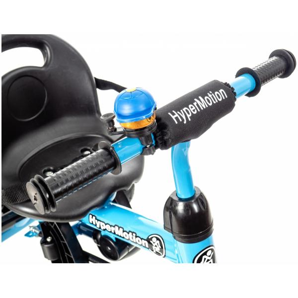 HyperMotion - Driewieler met duwstang en luchtbanden - Blauw