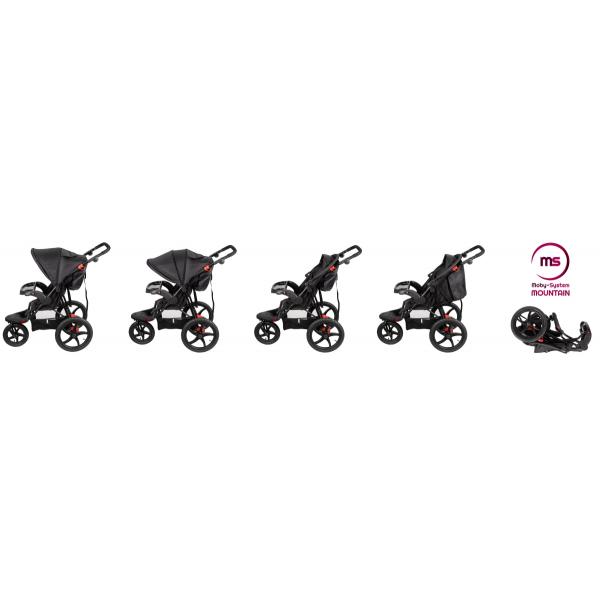 Moby-System Buggy Jogger - Sport - Mountain