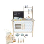Mamabrum Houten Speelgoed Keukentje - Set met keukengerei
