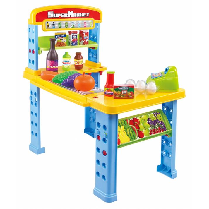 Dodo Toys - Speelgoedwinkeltje voor kinderen - Set - Groot - Boodschappen - Winkeltje Speelgoed