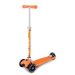 Kidz Motion - Kinderstep Step / Scooter - Oranje - Opvouwbaar - 3 wielen