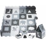 Moby System Puzzelmat XL 150 x 150 x 1 cm - met rand - EVA foam - grijs